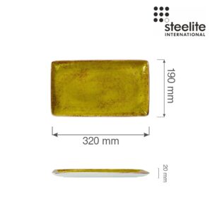 Craft Apple obdĺžnikový tanier 320 x 190 mm, 1 ks