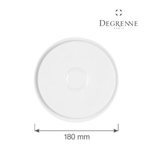 Podšálka Salam The Blanc, 180 mm, 1 ks