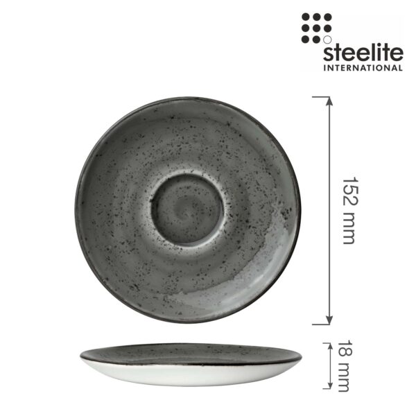 Podšálka Urban Smoke 152 mm, 1 ks