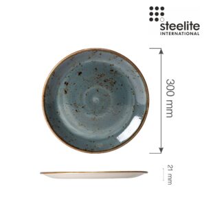 Craft Blue plytký tanier 300mm, 1 ks