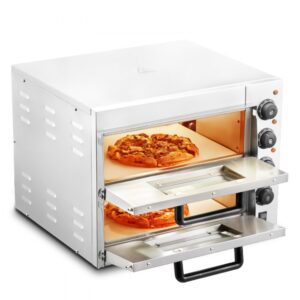 Elektrická pizza pec dvojkomorová 406mm