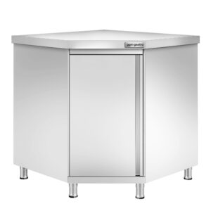 Rohový pracovný stôl so skrinkou  700