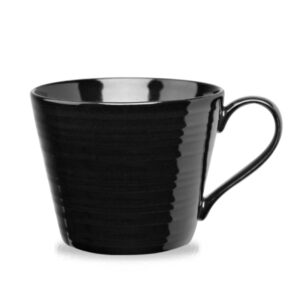Hrnček Rustics Snug 355 ml čierny, 1 ks