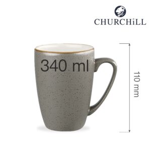 Hrnček Stonecast Peppercorn Grey 340 ml, 1 ks