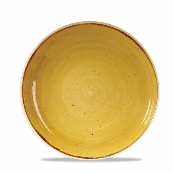 Miska Stonecast Mustard Seed Yellow Coupe 248 mm,1 ks