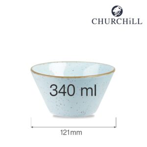 Kónická miska Stonecast Duck Egg Blue 340 ml, 121 mm, 1 ks