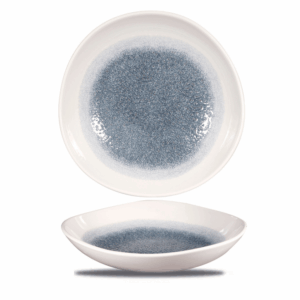 Miska v organickom tvare Raku Topaz Blue 1100 ml, 1 ks