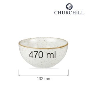 Miska Stonecast Barley White 470 ml, 132 mm, 1 ks