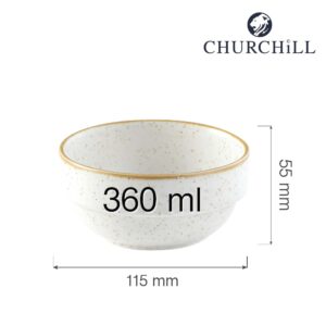 Stonecast Barley White stohovateľná misa 115x(V)55 mm, 1 ks