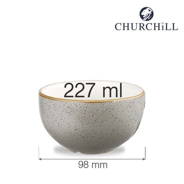 Miska/cukornička Stonecast Peppercorn Grey 227 ml, 98 mm, 1 ks