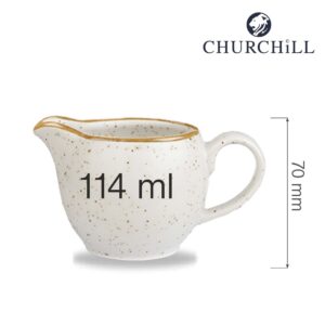 Džbán na mlieko Stonecast Barley White (H)70mm 114 ml, 1 ks
