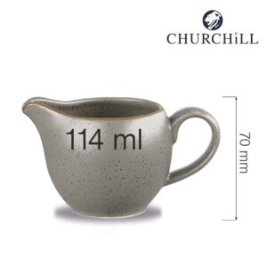 Džbán na mlieko Stonecast Peppercorn Gray 114 ml, 1 ks
