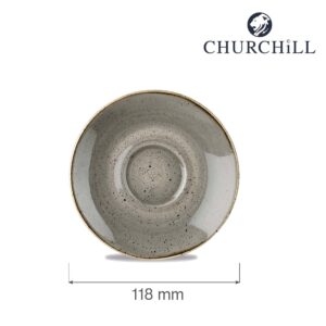 Podšálka na espresso Stonecast Peppercorn Gray 118 mm, 1 ks