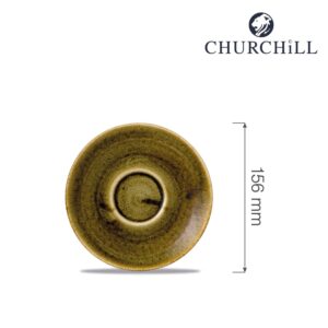 Podšálka Stonecast Plume Green 156 mm, 1 ks