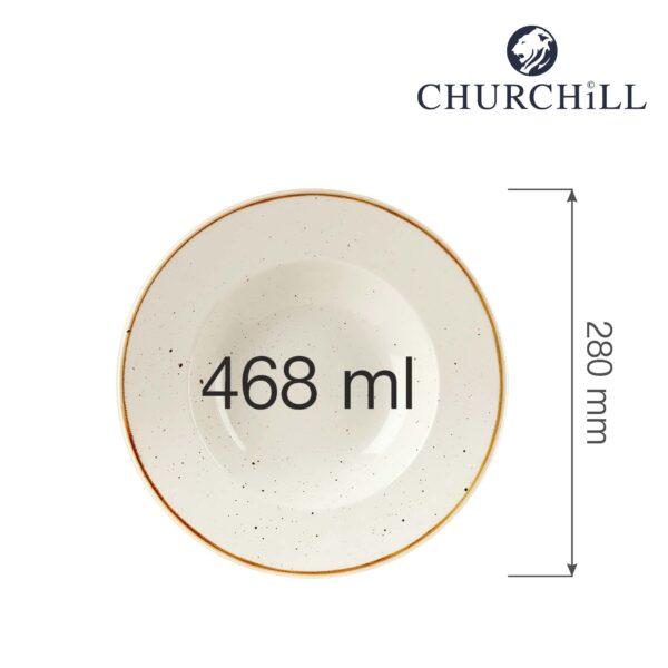 Tanier na pastu  Stonecast Barley White 280 mm, 1 ks