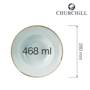 Tanier pasta Stonecast Duck Egg Blue  280 mm, 1 ks