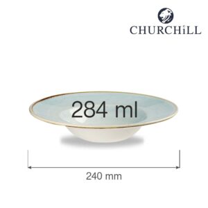 Tanier hlboký Stonecast Duck Egg Blue 240 mm, 1 ks