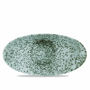 Tanier oválny Mineral Green s rozmermi 347x173mm, 1 ks