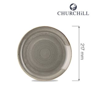 Tanier plytký Stonecast Peppercorn Grey 217 mm, 1 ks