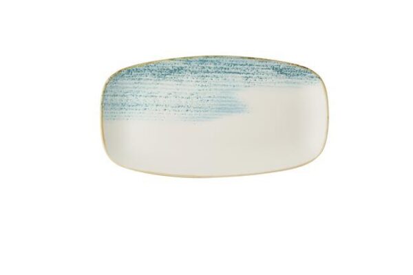 Obdĺžnikový tanier Homespun Accents Aquamarine, 298x153 mm, 1 ks - Image 3