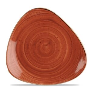 Trojuholníkový tanier Stonecast Spiced Orange 265 mm, 1 ks