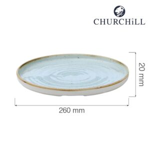 Tanier s vysokým okrajom  Duck Egg, 260mm, 1 ks