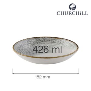 Miska Homespun Accents Jasper Gray 182 mm, 1 ks