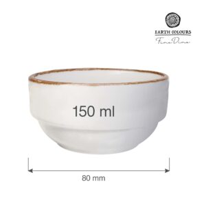 Miska stohovateľná  Vanilla 80 mm, 150 ml, 1 ks