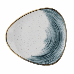 Trojuholníkový tanier Stonecast Accents Blueberry 229 mm, 1 ks