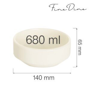 Miska stohovateľná Crema 660 ml, 140 mm, 1ks