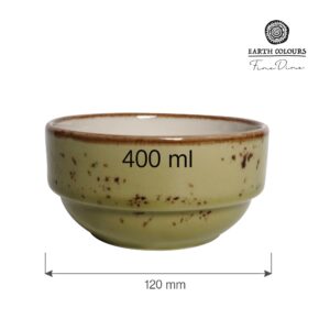 Miska stohovateľná Olive 120 mm, 400 ml, 1 ks