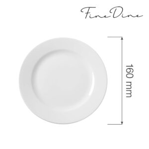 Tanier plytký Bianco 160 mm, 1 ks
