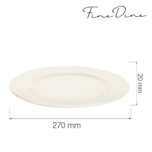 Tanier plytký Crema 270 mm, 1 ks