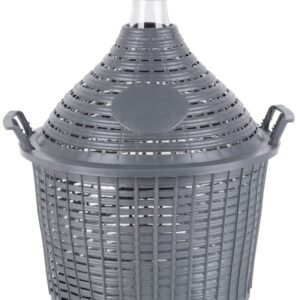 Demižón Strend Pro Cada Inco, 15 lit. sklenený, demižón na víno a pálenku, plastový kryt