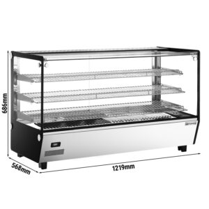 Stolová vyhrievacia vitrína - 200 litrov