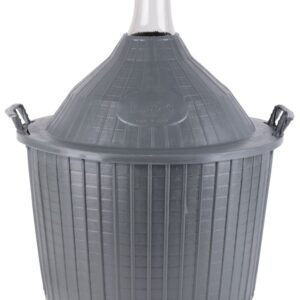 Demižón Strend Pro Cada Inco, 54 lit. sklenený, demižón na víno a pálenku, plastový kryt