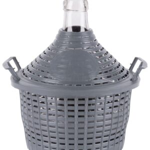 Demižón Strend Pro Cada Inco, 5 lit. sklenený, demižón na víno a pálenku, plastový kryt