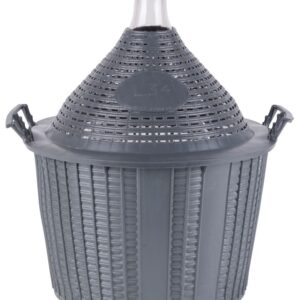 Demižón Strend Pro Cada Inco, 34 lit. sklenený, demižón na víno a pálenku, plastový kryt