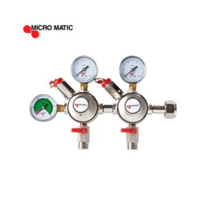 Redukčný ventil Micro Matic CO2 – 2 st. 4 BAR G3/4