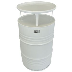 Barový stôl, barový stôl - párty stôl - výška 108 cm, Ø 57 cm Biely