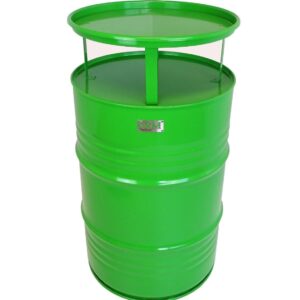 Barový stôl, barový stôl - párty stôl - výška 108 cm, Ø 57 cm zelený