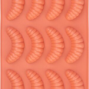 Forma MagicHome, na pečenie, silikón, na 12 vanilkových rožkov, 27,3x17x2 cm