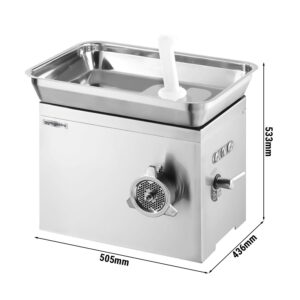 Elektrický mlynček na mäso 22 – 350 kg/h – 1,1 kW