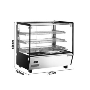 Stolová vyhrievacia vitrína - 120 litrov