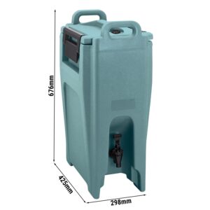 CAMBRO | ULTRA CAMTAINERS - Izolovaná nádoba na nápoje - 18,9 litra - Bridlicovo modrá
