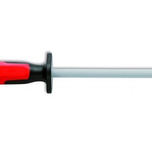 Keramické ocieľka DICK, guľatá, 20 cm, červeno/čierna