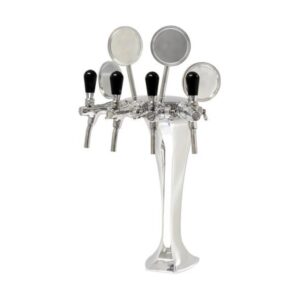 Výčapný stojan KOBRA-4 chróm