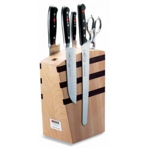 Magnetický blok/stojan na nože s príslušenstvom Premier Plus, drevený