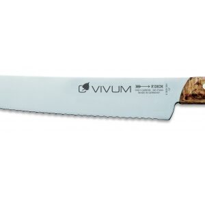 Nôž na pečivo s vlnitým výbrusom zo série VIVUM v dĺžke 26 cm