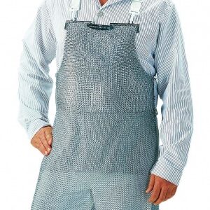 Ochranná drôtená zástera z nerezovej ocele 55 x 80 cm